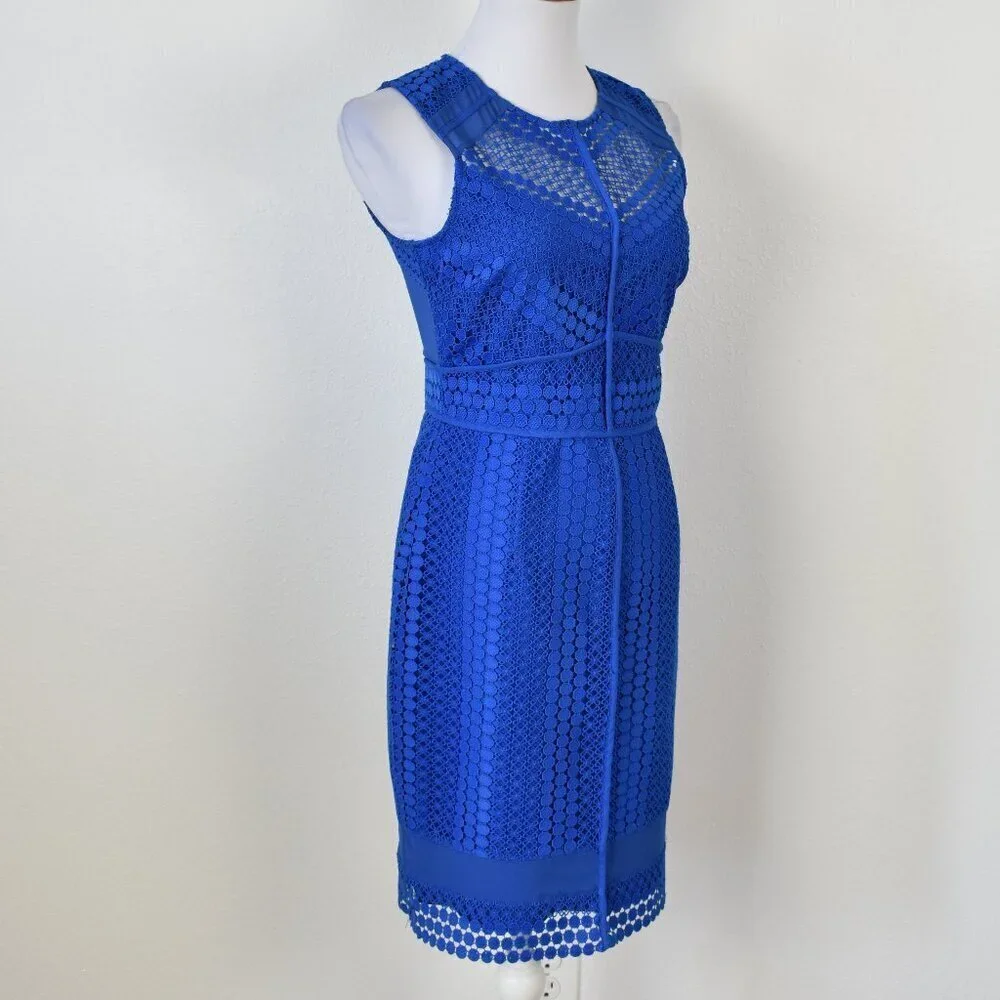 Adelyn Rae Londyn Lace Sheath Dress - S - Picture 9 of 10
